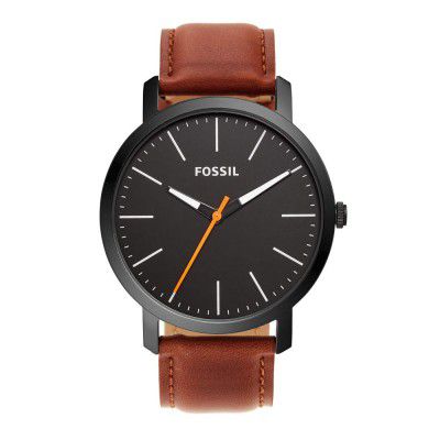 Fossil Analog Black Dial Mens Watch-BQ2310