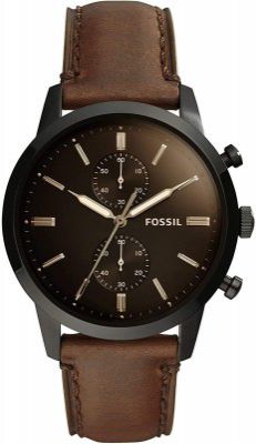 Fossil Analog Black Dial Mens Watch - FS5437