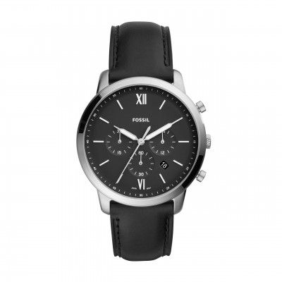 Fossil Analog Black Dial Mens Watch-FS5452
