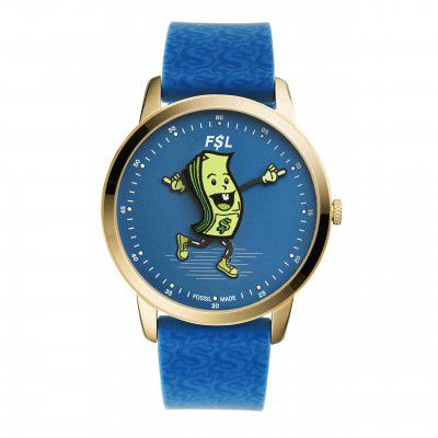 Fossil Analog Blue Dial Mens Watch-LE1105