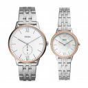 Fossil Analog White Dial Mens Watch-FS5562SET...