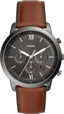 Fossil Analogue Grey Dial Watch