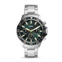 Fossil Bannon Analog Green Dial Mens Watch-BQ2492...