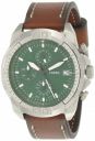 Fossil Bronson Analog Green Dial Mens Watch-FS5898...