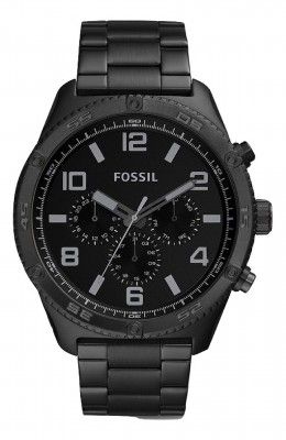 Fossil Brox Analog Black Dial Mens Watch-BQ2532