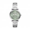 Fossil Carlie Analog Green Dial Womens Watch-ES5157...