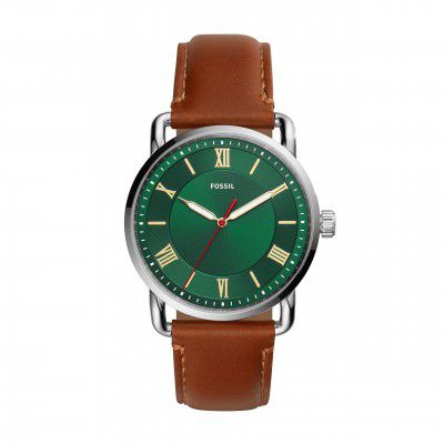 Fossil Copeland 42mm Analog Green Dial Mens Watch-FS5737