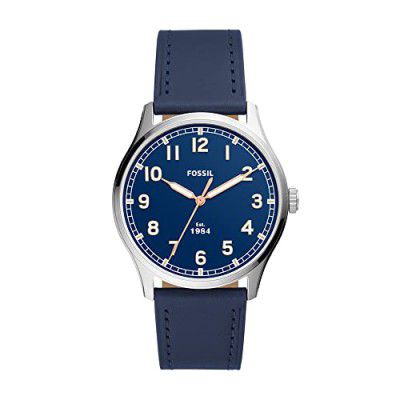 Fossil Dayliner Analog Blue Dial Men's Watch-FS5924
