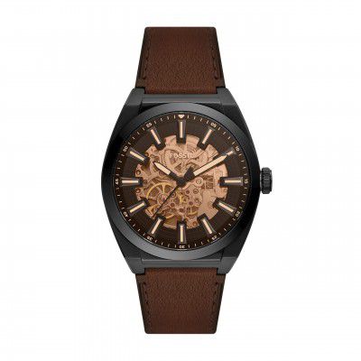 Fossil Everett Analog Black Dial Mens Watch-ME3207
