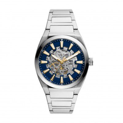 Fossil Everett Analog Blue Dial Mens Watch-ME3220