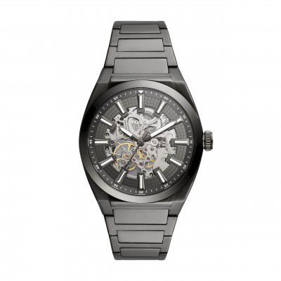 Fossil Everett Analog Gray Dial Mens Watch-ME3206