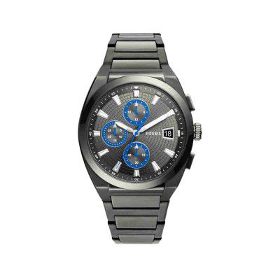 Fossil Everett Analog Gray Dial Mens Watch-FS5830IT