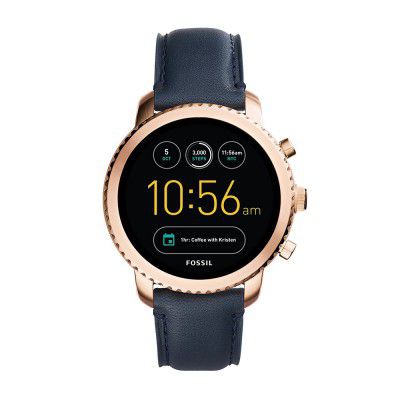 Fossil Explorist Analog-Digital Black Dial Mens Watch-FTW4002