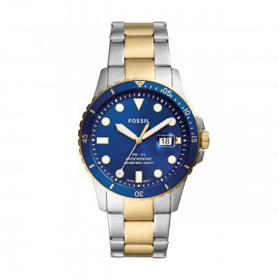 Fossil FB-01 Analog Blue Dial Mens Watch-FS5742