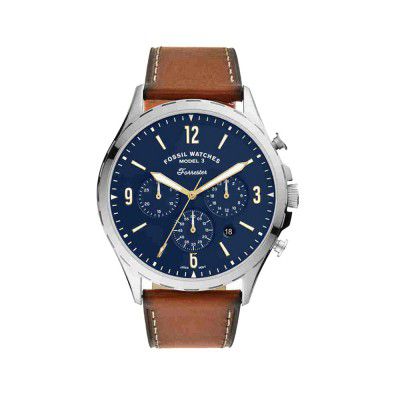Fossil Forrester Analog Blue Dial Mens Watch-FS5607IT