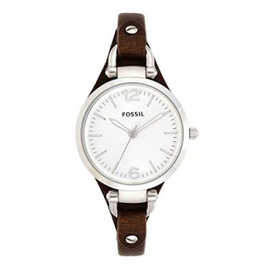 Fossil Georgia Analog Silver Dial Women's Watch - ES3060