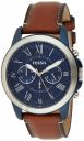 Fossil Grant Analog Blue Dial Mens Watch-FS5151...