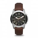 Fossil Grant Chronograph Black Dial Mens Watch-FS4813...