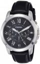 Fossil Grant Chronograph Black Dial Mens Watch - FS4812I...