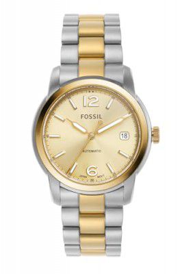 Fossil Heritage Analog Beige Dial Women's Watch-ME3228