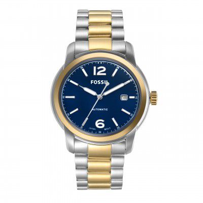Fossil Heritage Analog Blue Dial Mens Watch-ME3230