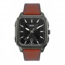 Fossil Inscription Analog Black Dial Mens Watch-FS5934...