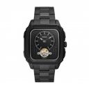 Fossil Inscription Analog Black Dial Mens Watch-ME3238...