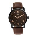 Fossil Leather Analog Black Dial Men Watch-Fs5666, Brown Band...