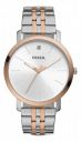 Fossil Lux Luther Analog Silver Dial Mens Watch-BQ2417...