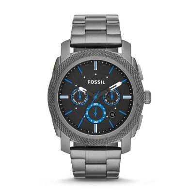 Fossil Machine Analog Black Dial Mens Watch-FS4931I