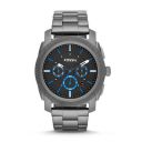 Fossil Machine Analog Black Dial Mens Watch-FS4931I...