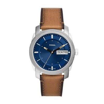 Fossil Machine Analog Blue Dial Mens Watch-FS5920