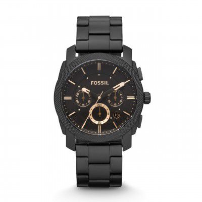 Fossil Machine Chronograph Brown Dial Mens Watch - FS4682