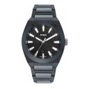 Fossil Mens 42 mm Everett Black Dial Ceramic Analog Watch - CE5027...