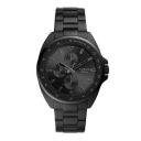 Fossil Mens 44 mm Autocross Black Dial Stainless Steel Analog Watch - BQ2551I...