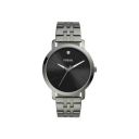 FOSSIL Mens 44 mm Lux Luther Black Dial Stainless Steel Analogue Watch - BQ2419I...