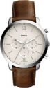 Fossil Mens Analogue Leather Watch - FS5380I_Brown...