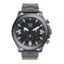 Fossil Mens Latitude Black Dial Chronograph Watch - WFIF-FS5753I...