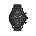 Fossil Nate Analog Black Dial Mens Watch-JR1401IT...