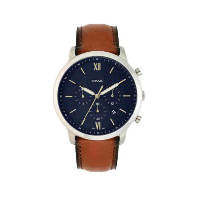 Fossil Neutra Analog Blue Dial Mens Watch-FS5453IT