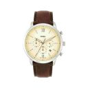 Fossil Neutra Analog Cream Dial Mens Watch-FS5380T...