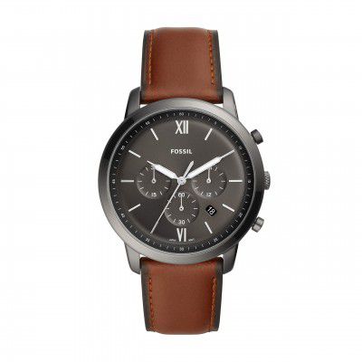 Fossil Neutra Analog Grey Dial Mens Watch-FS5512