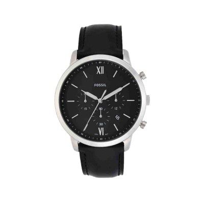 Fossil Neutra Chrono Analog Black Dial Mens Watch-FS5452T