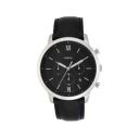 Fossil Neutra Chrono Analog Black Dial Mens Watch-FS5452T...