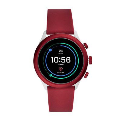 Fossil Sport (43mm, maroon) unisex Metal 