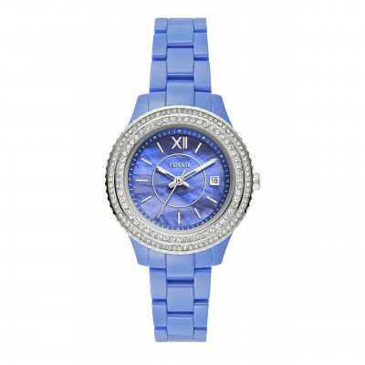 Fossil Stella Three-Hand Ceramic Watch