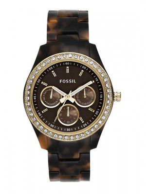 Fossil STELLA Women Brown Analogue Watch ES2795