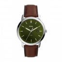 Fossil The Minimalist Solar Analog Green Dial Mens Watch-FS5838...
