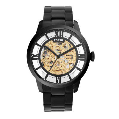 Fossil Townsman Analog Black Dial Mens Watch-ME3197