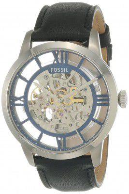 Fossil Townsman Analog Blue Dial Mens Watch-ME3200